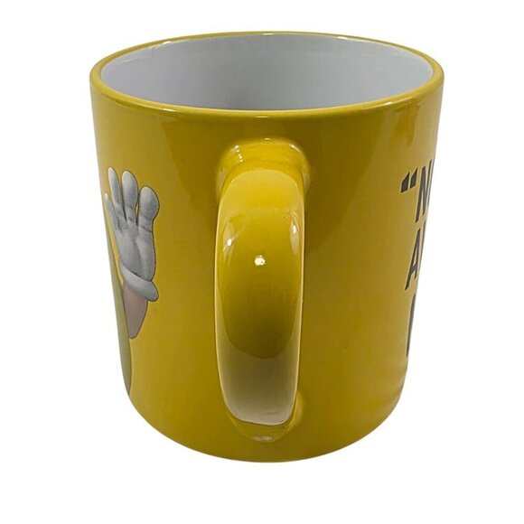 M&M’s Mars Candy Brand NOT YOUR AVERAGE NUT Large Yellow 16 Oz Cup Mug - Picture 8 of 16